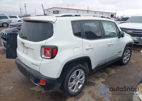 2018 Jeep Renegade Limited из США, поврежденный, VIN ZACCJADB1JPH47503